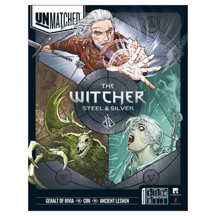 Unmatched: Witcher: Steel & Silver | Dragon's Lair Comics and Fantasy Houston TX