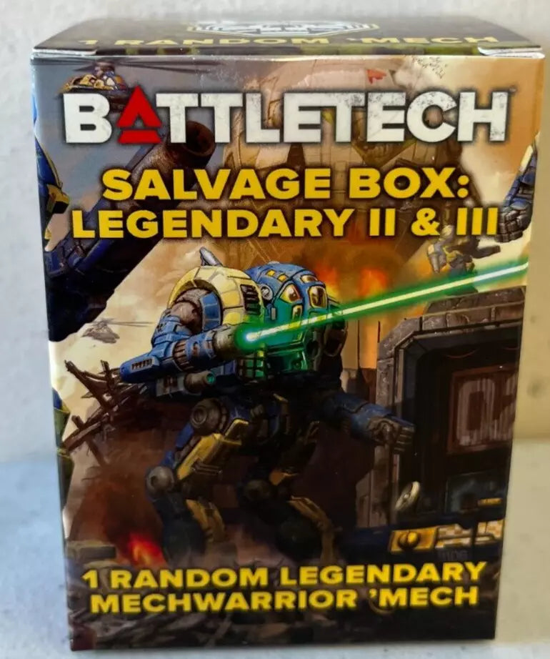 BattleTech: Salvage Box - Legendary | Dragon's Lair Comics and Fantasy Houston TX