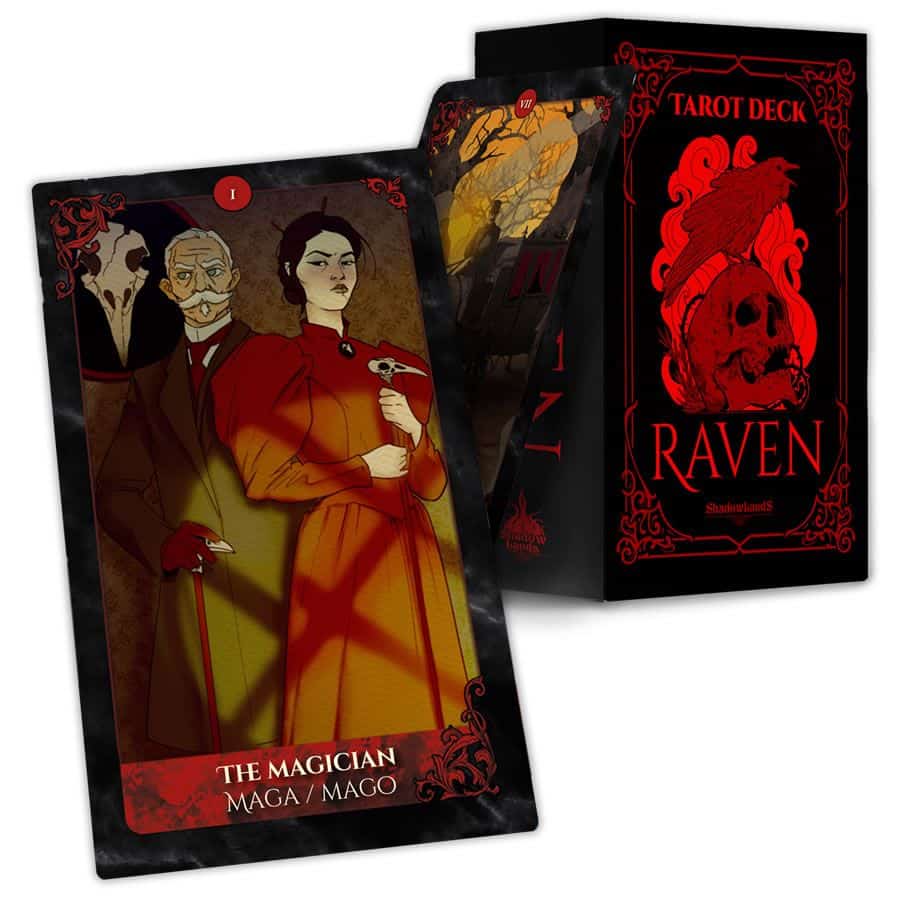 Raven RPG: Tarot Deck | Dragon's Lair Comics and Fantasy Houston TX