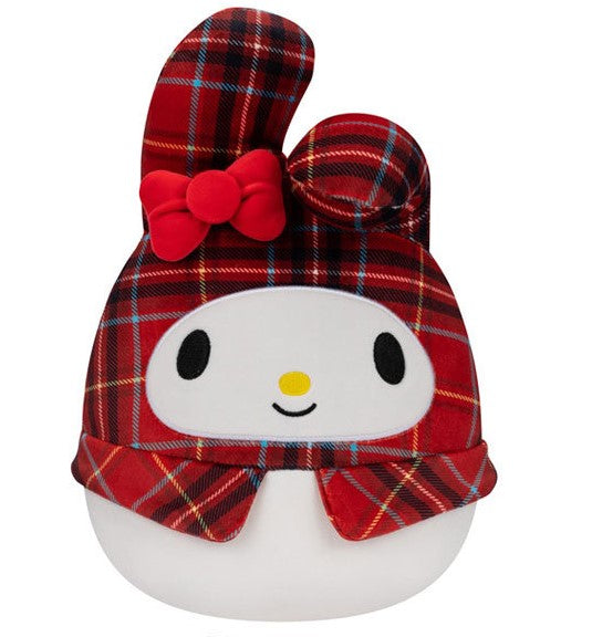 Sanrio Squishmallow Hello Kitty Plaid 8in. Plush - My Melody | Dragon's Lair Comics and Fantasy Houston TX