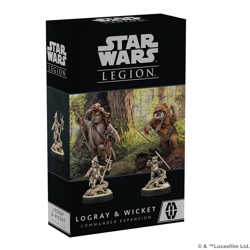 Star Wars Legion: Logray & Wicket Commander | Dragon's Lair Comics and Fantasy Houston TX