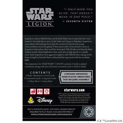 Star Wars Legion: Fifth Brother and Seventh Sister | Dragon's Lair Comics and Fantasy Houston TX