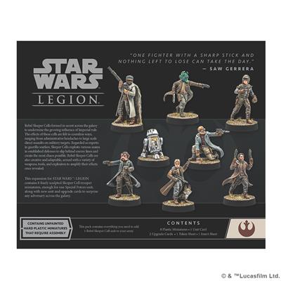 Star Wars: Legion – Rebel Sleeper Cell Unit | Dragon's Lair Comics and Fantasy Houston TX