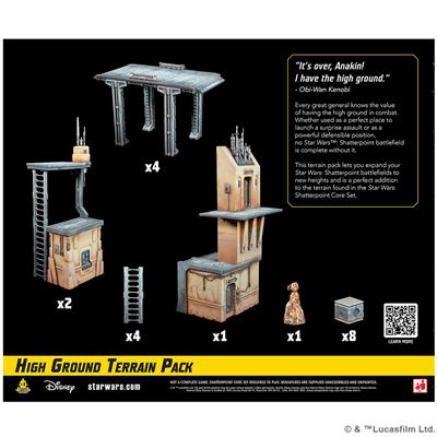 STAR WARS: SHATTERPOINT - HIGH GROUND TERRAIN PACK | Dragon's Lair Comics and Fantasy Houston TX