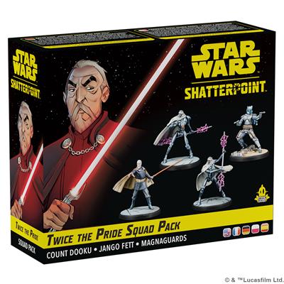 STAR WARS: SHATTERPOINT - TWICE THE PRIDE: COUNT DOOKU SQUAD PACK | Dragon's Lair Comics and Fantasy Houston TX