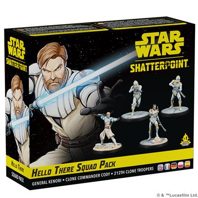 STAR WARS: SHATTERPOINT - HELLO THERE: GENERAL OBI-WAN KENOBI SQUAD PACK | Dragon's Lair Comics and Fantasy Houston TX