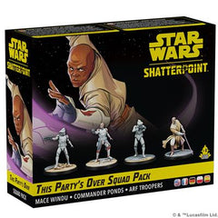 STAR WARS: SHATTERPOINT - THIS PARTY'S OVER: MACE WINDU SQUAD PACK | Dragon's Lair Comics and Fantasy Houston TX