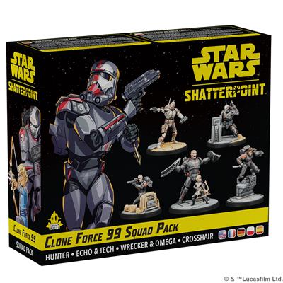 Star Wars: Shatterpoint - Clone Force 99 Squad Pack | Dragon's Lair Comics and Fantasy Houston TX