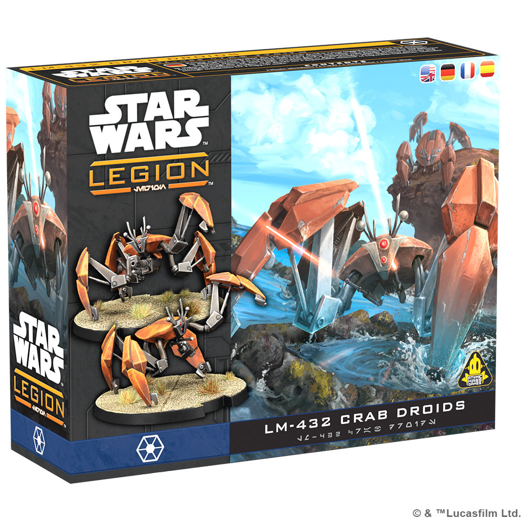 Star Wars Legion: LM-432 Crab Droid Unit Expansion | Dragon's Lair Comics and Fantasy Houston TX