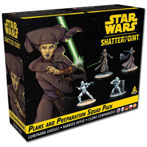 STAR WARS: SHATTERPOINT - PLANS AND PREPARATION SQUAD PACK | Dragon's Lair Comics and Fantasy Houston TX