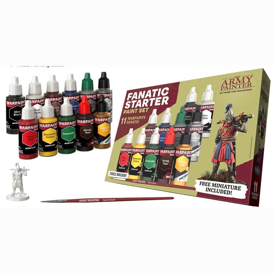 Army Painter Fanatic Starter Paint Set | Dragon's Lair Comics and Fantasy Houston TX