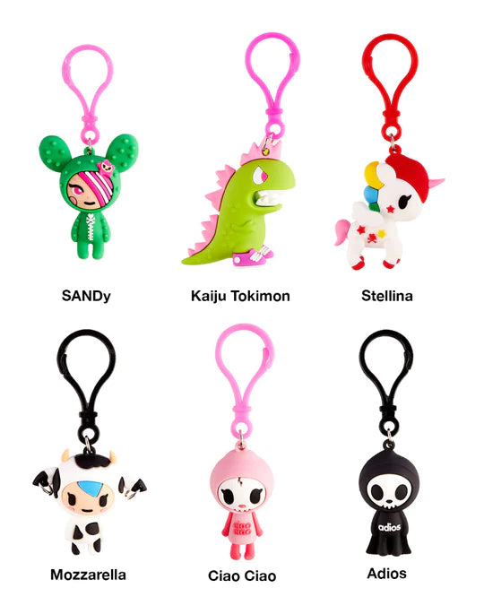 Tokidoki Characters Series 1 Blind Box Figural Bag Clips | Dragon's Lair Comics and Fantasy Houston TX