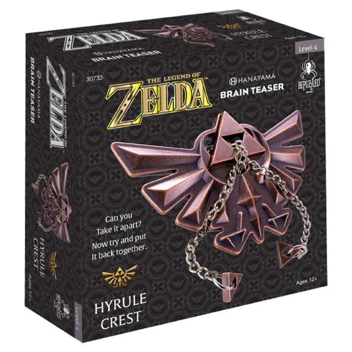 Puzzle: Hanayama: Zelda Hyrule Crest Level 4 | Dragon's Lair Comics and Fantasy Houston TX