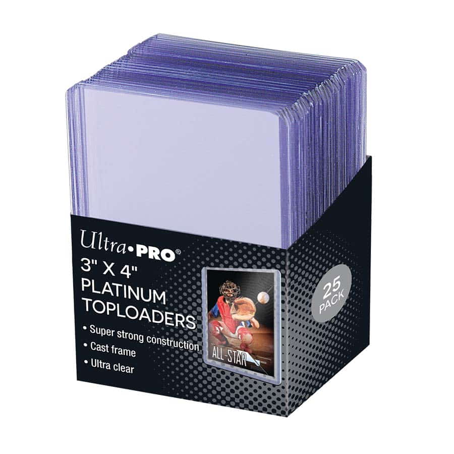 Ultra Pro: Toploader: 3X4 Ultra Clear Platinum (25CT) | Dragon's Lair Comics and Fantasy Houston TX