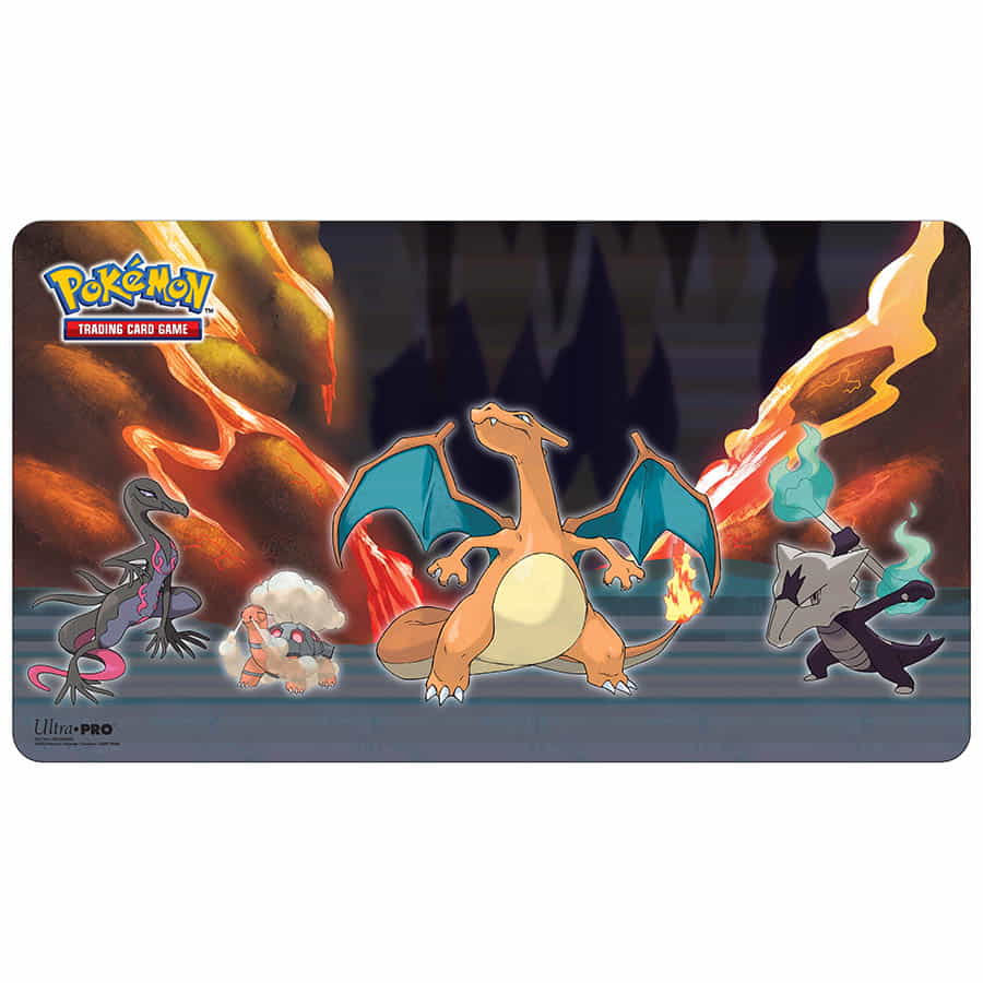 ULTRA PRO: POKEMON: GALLERY SERIES: SCORCHING SUMMIT PLAYMAT | Dragon's Lair Comics and Fantasy Houston TX