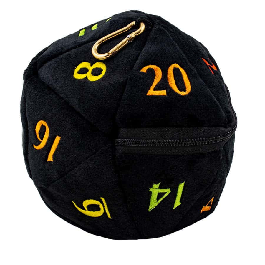 Ultra Pro D20 Plush Dice Bag - Rainbow | Dragon's Lair Comics and Fantasy Houston TX