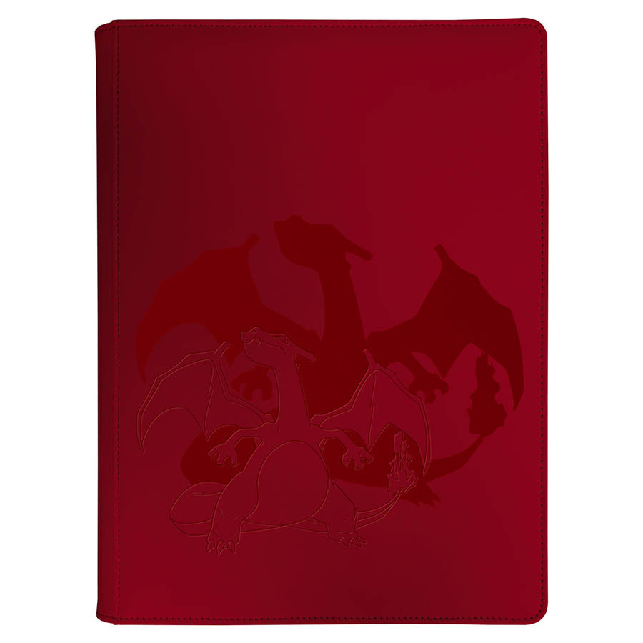 Ultra Pro Pokemon Elite Series Charizard 9 Pocket Zippered Pro-Binder | Dragon's Lair Comics and Fantasy Houston TX