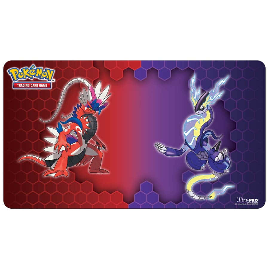 Ultra Pro Playmat: Pokemon Koraidon and Miraidon | Dragon's Lair Comics and Fantasy Houston TX