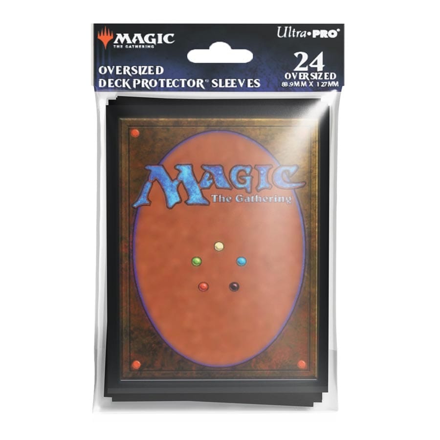 Ultra Pro: Magic the Gathering: Classic Card Back Oversized Deck Protector Sleeves 24 ct | Dragon's Lair Comics and Fantasy Houston TX