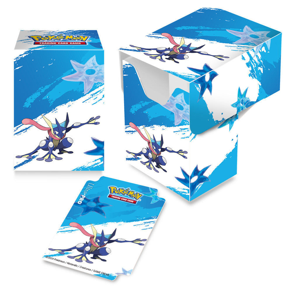 Pokemon TCG: Greninja Full View Deck Box | Dragon's Lair Comics and Fantasy Houston TX