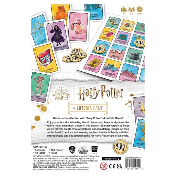 Loteria: Harry Potter | Dragon's Lair Comics and Fantasy Houston TX