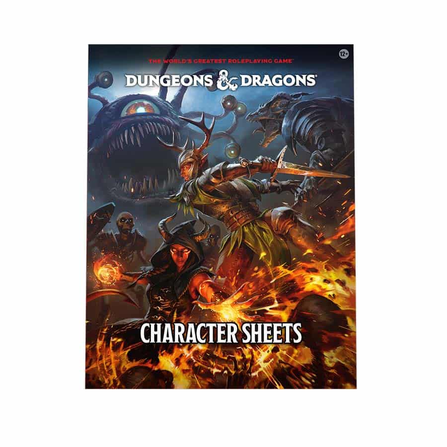 Dungeons and Dragons Character Sheets 2024 | Dragon's Lair Comics and Fantasy Houston TX