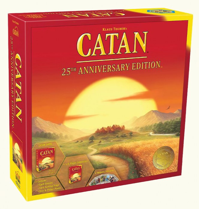 Catan 25th Anniversary | Dragon's Lair Comics and Fantasy Houston TX