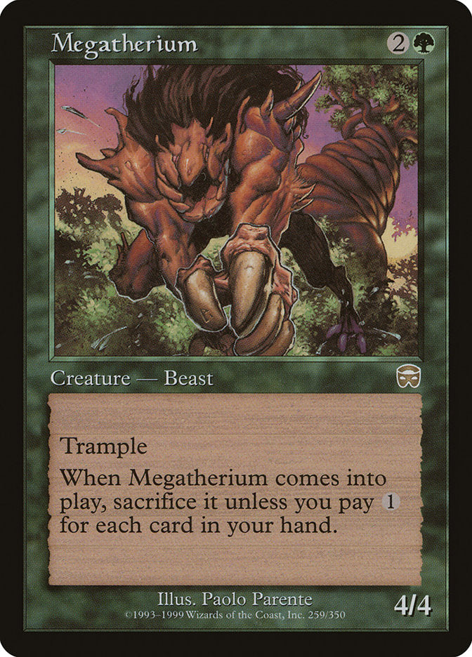 Megatherium [Mercadian Masques] | Dragon's Lair Comics and Fantasy Houston TX