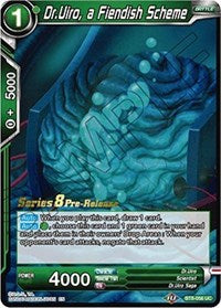 Dr.Uiro, a Fiendish Scheme (BT8-056_PR) [Malicious Machinations Prerelease Promos] | Dragon's Lair Comics and Fantasy Houston TX