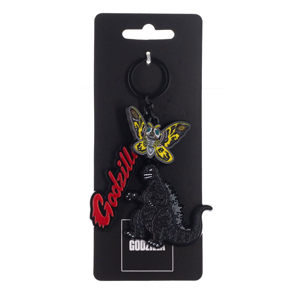 Bioworld Godzilla & Mothra Multi-Character Keychain | Dragon's Lair Comics and Fantasy Houston TX