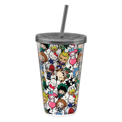 Bioworld My Hero Academia 16oz Acrylic Cup With Straw | Dragon's Lair Comics and Fantasy Houston TX