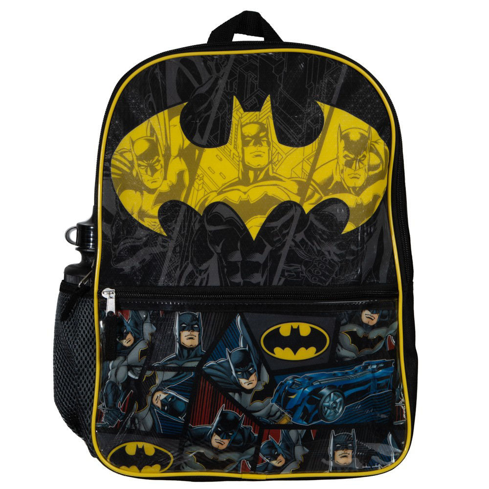 Bioworld Dc Comics Batman 5 PC Backpack Set | Dragon's Lair Comics and Fantasy Houston TX