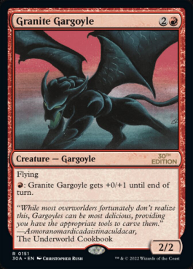 Granite Gargoyle [30th Anniversary Edition] | Dragon's Lair Comics and Fantasy Houston TX