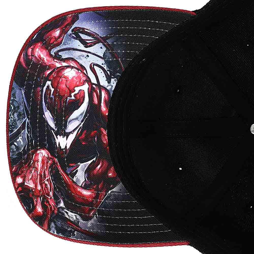 Bioworld Marvel Venom vs. Carnage Sublimated Patch Pre-Curved Snapback | Dragon's Lair Comics and Fantasy Houston TX