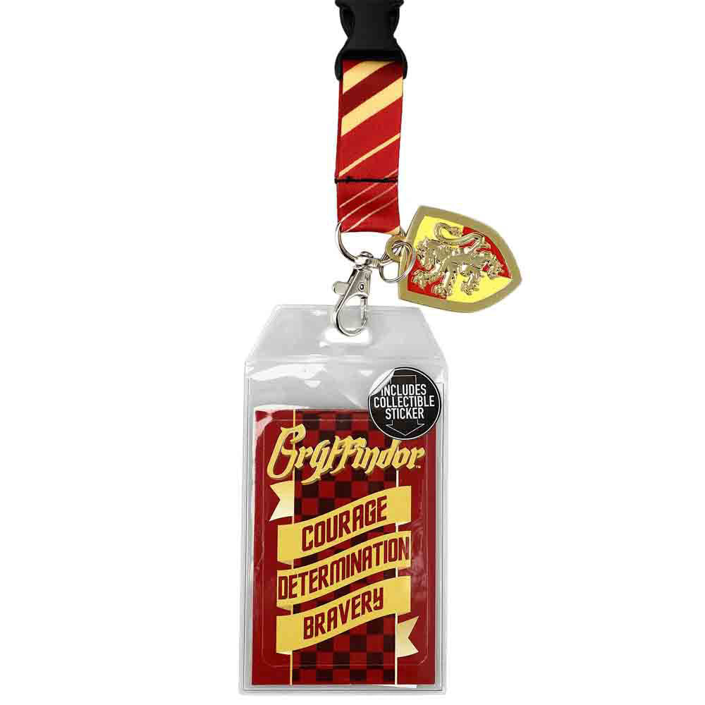 Bioworld Harry Potter Gryffindor Lanyard | Dragon's Lair Comics and Fantasy Houston TX