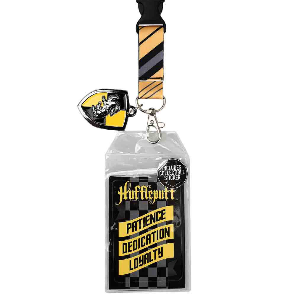 Bioworld Harry Potter Hufflepuff Lanyard | Dragon's Lair Comics and Fantasy Houston TX