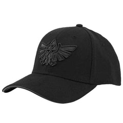 Bioworld Zelda Hyrule Triforce Raised Embroidered Logo Curved Bill Snapback | Dragon's Lair Comics and Fantasy Houston TX