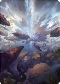 Prismatic Vista Art Card [Zendikar Rising Art Series] | Dragon's Lair Comics and Fantasy Houston TX