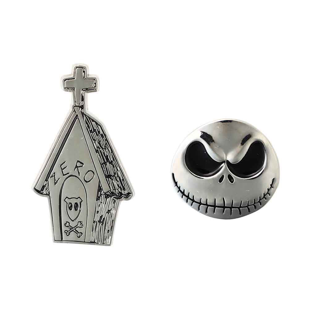 Bioworld The Nightmare Before Christmas Master of Fright Lapel Pins & Lanyard Coffin Box Set | Dragon's Lair Comics and Fantasy Houston TX