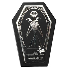 Bioworld The Nightmare Before Christmas Master of Fright Lapel Pins & Lanyard Coffin Box Set | Dragon's Lair Comics and Fantasy Houston TX