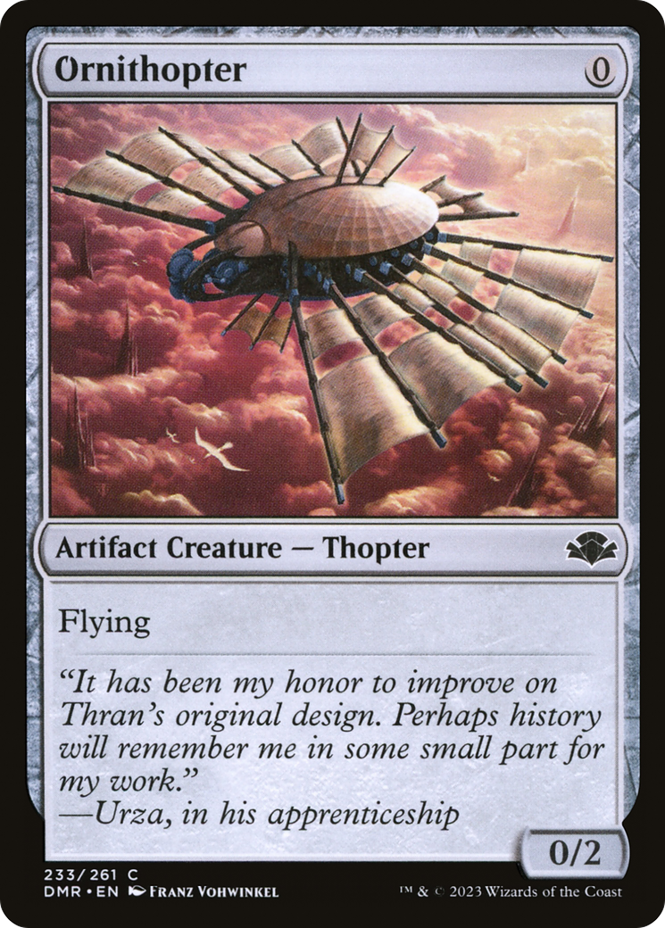 Ornithopter [Dominaria Remastered] | Dragon's Lair Comics and Fantasy Houston TX