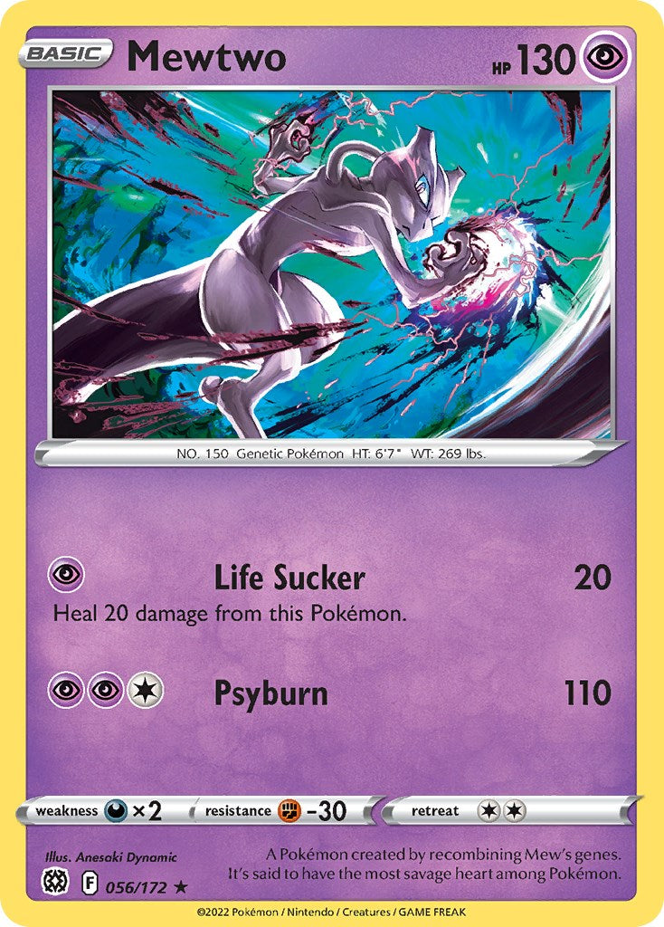 Mewtwo (056/172) (Cosmos Holo) [Sword & Shield: Black Star Promos] | Dragon's Lair Comics and Fantasy Houston TX