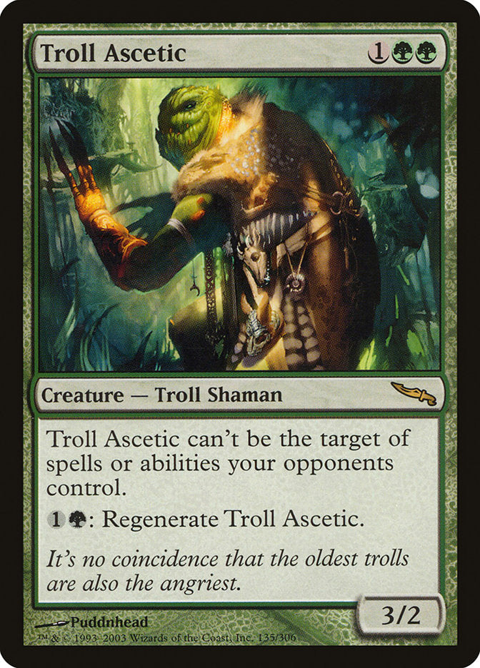 Troll Ascetic [Mirrodin] | Dragon's Lair Comics and Fantasy Houston TX