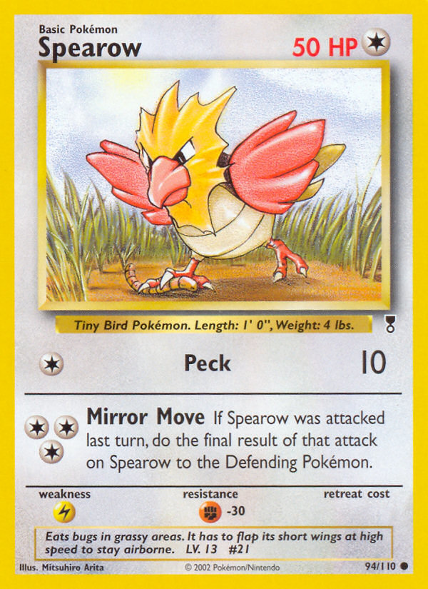 Spearow (94/110) [Legendary Collection] | Dragon's Lair Comics and Fantasy Houston TX