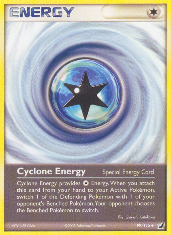 Cyclone Energy (99/115) [EX: Unseen Forces] | Dragon's Lair Comics and Fantasy Houston TX