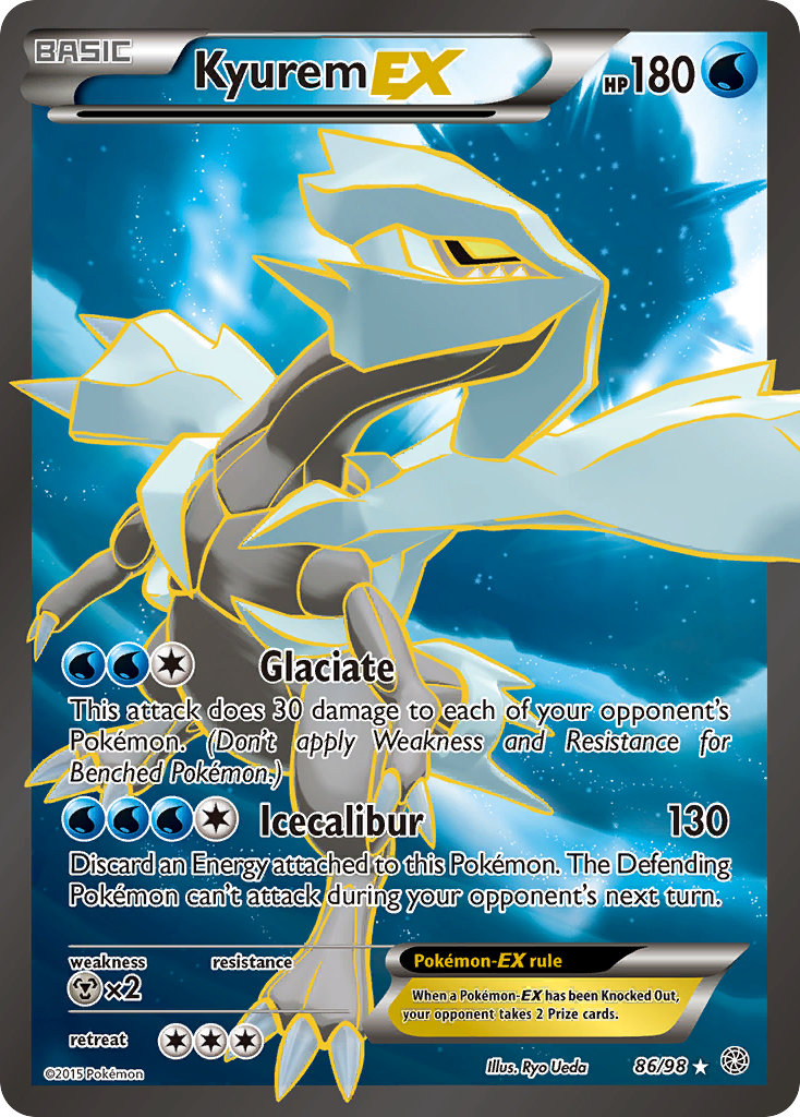 Kyurem EX (86/98) [XY: Ancient Origins] | Dragon's Lair Comics and Fantasy Houston TX