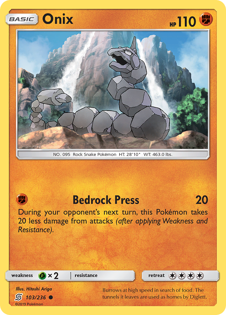 Onix (103/236) [Sun & Moon: Unified Minds] | Dragon's Lair Comics and Fantasy Houston TX