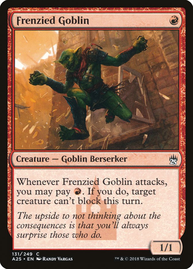 Frenzied Goblin [Masters 25] | Dragon's Lair Comics and Fantasy Houston TX