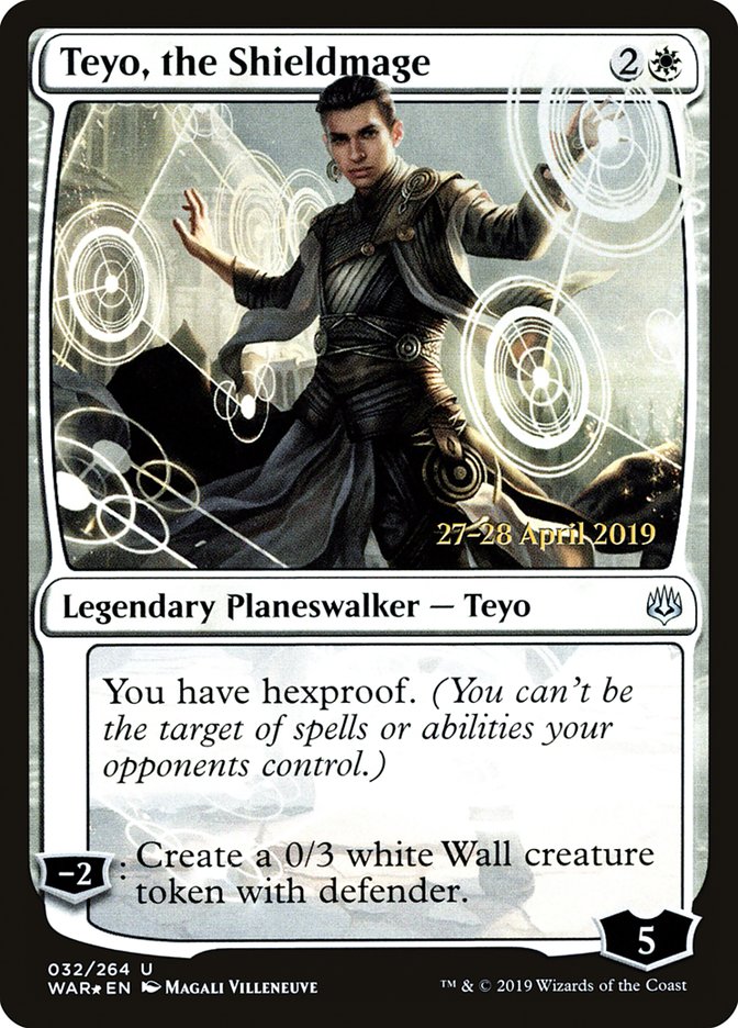 Teyo, the Shieldmage [War of the Spark Prerelease Promos] | Dragon's Lair Comics and Fantasy Houston TX