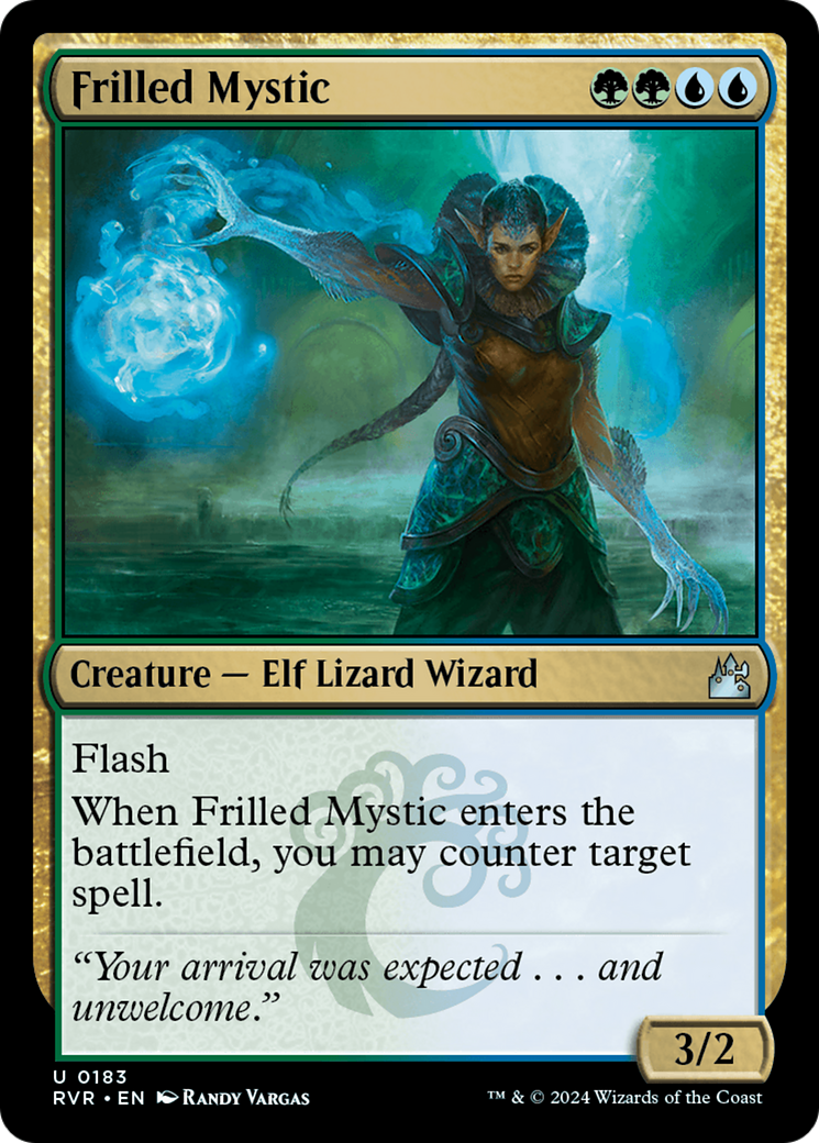 Frilled Mystic [Ravnica Remastered] | Dragon's Lair Comics and Fantasy Houston TX